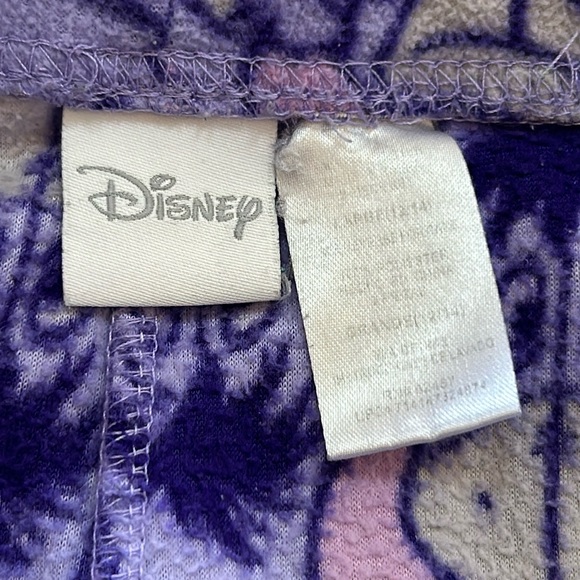 Large eeyore Disney purple pajama pants fleece - Picture 2 of 5